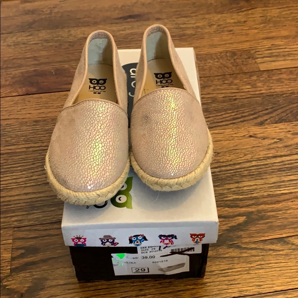 Girl espadrille shoe